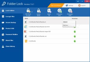 Folder Protect 2.2.1 Registration Key Son Sürüm